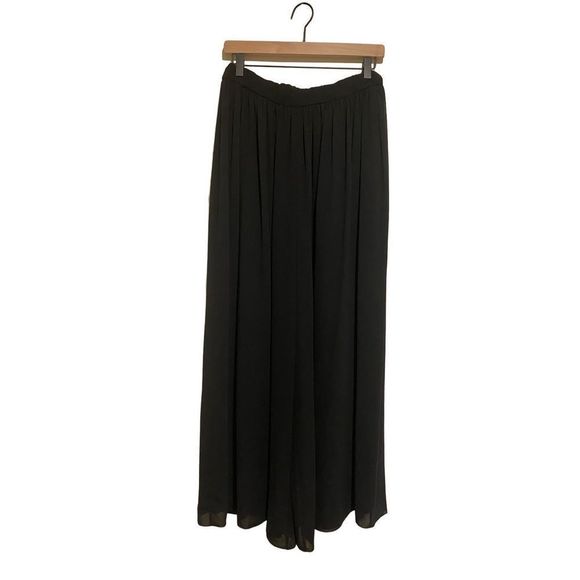 AJ Bari Women's Chiffon Palazzo Wide Leg Pants Size 6 - Picture 2 of 8